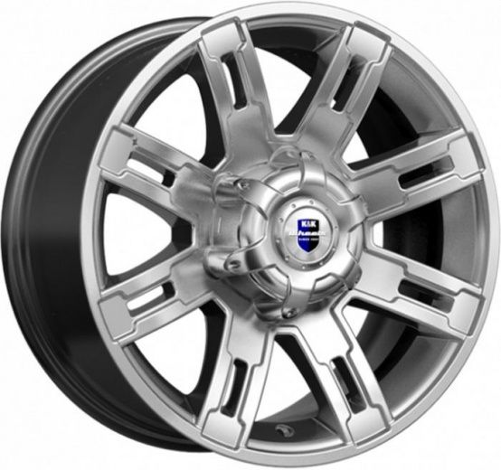 Фото K&K Полюс 7,5x16 6x139,7 ET15 dia 106,1 дарк платинум Россия