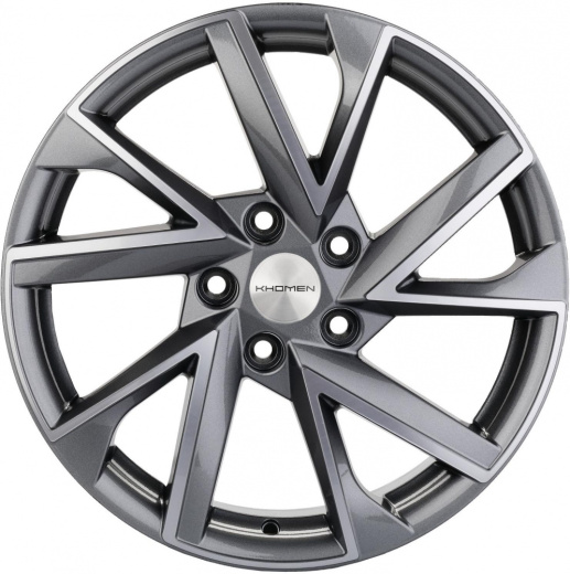 Фото Khomen Wheels KHW1714 (Evolute i-Joy) 7x17 5x110 ET40 dia 67,1 gray-FP