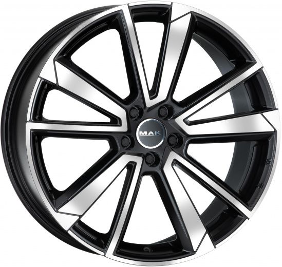 Фото MAK Fivestar 8,5x19 5x112 ET45 dia 57,1 black mirror