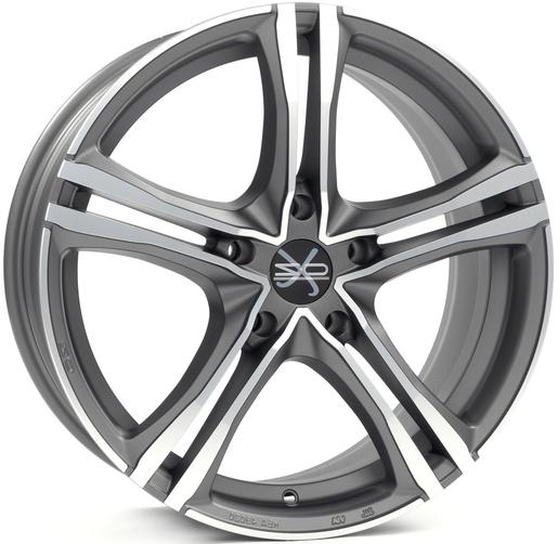 Фото OZ Racing X5B 8x18 5x120 ET45 dia 79 matt graphite diamond cut