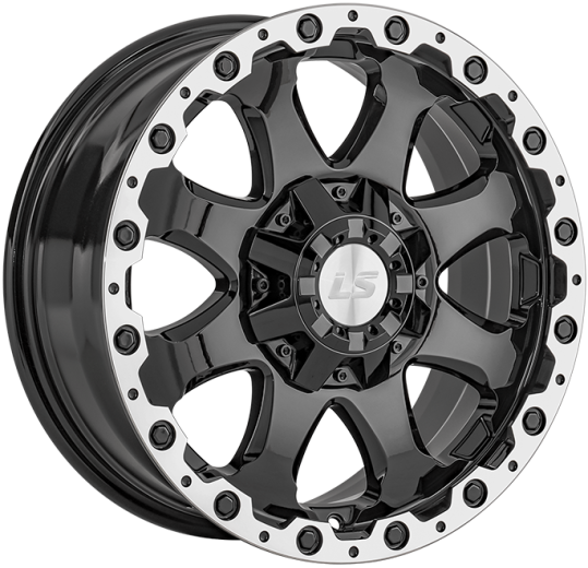 Фото LS Wheels 1375 8x17 6x139,7 ET36 dia 100,1 BKL