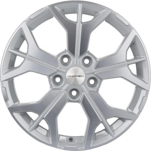 Фото Khomen Wheels KHW1715 (Tiguan) 7x17 5x112 ET40 dia 57,1 F-silver-FP Россия