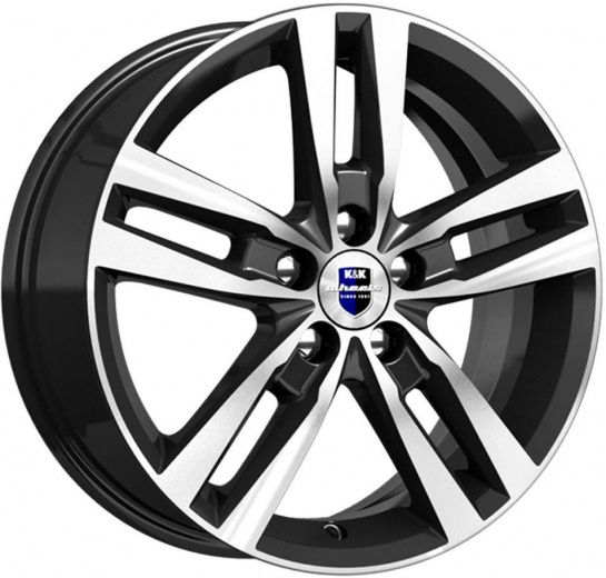 Фото K&K Rassvet 6,5x16 5x105 ET38 dia 56,6 алмаз черный SK