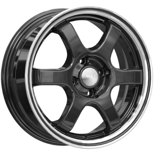 Фото Скад Киото 6x15 4x100 ET40 dia 60.1 алмаз антрацит