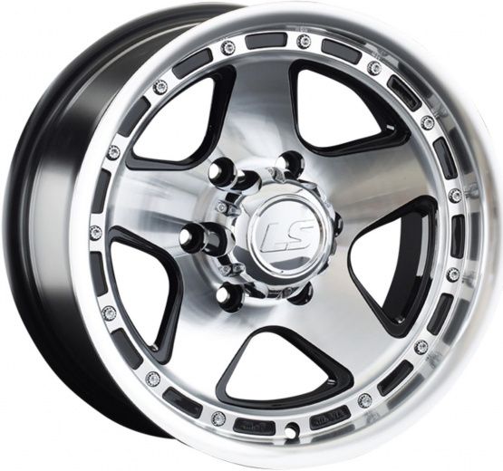 Фото LS Wheels 870 8x15 6x139,7 ET-10 dia 106,1 BKF