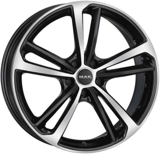 Фото MAK Nurburg 8,5x21 5x112 ET43 dia 66,6 black mirror
