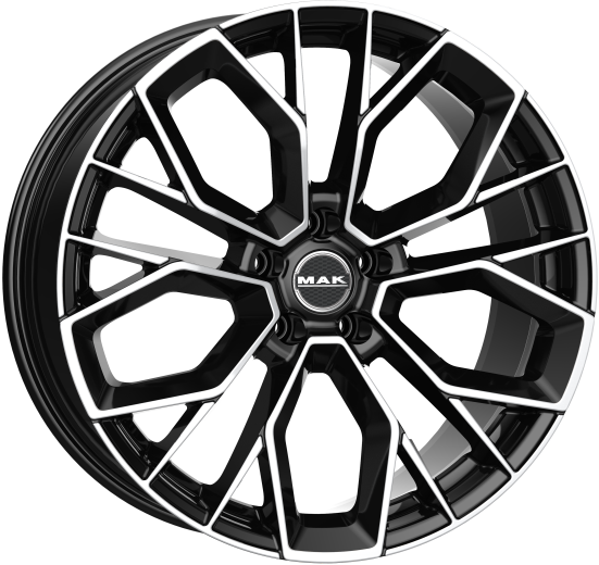 Фото MAK Stilo-D 10x21 5x112 ET19 dia 66,45 black mirror