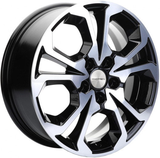 Фото Khomen Wheels KHW1711 (Jolion) 6,5x17 5x114,3 ET37 dia 66,5 black-FP