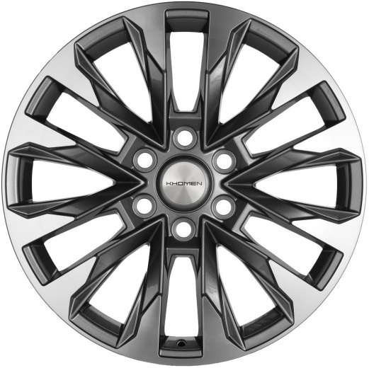 Фото Khomen Wheels KHW2010 (LC 300) 8x20 6x139,7 ET60 dia 95,1 gray-FP Россия
