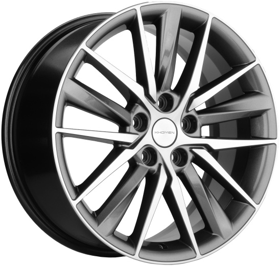 Фото Khomen Wheels KHW1807 (Chery Tiggo 8/8 Pro) 8x18 5x108 ET47 dia 60,1 gray-FP