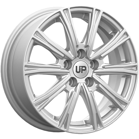 Фото Wheels UP Up123 6x15 5x112 ET43 dia 57,1 silver classic