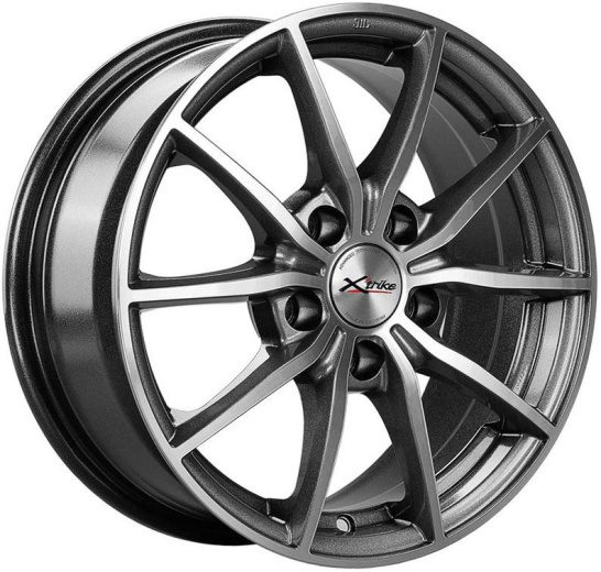 Фото X Trike X-111M 6,5x15 5x108 ET43 dia 63,35 HSB/FP