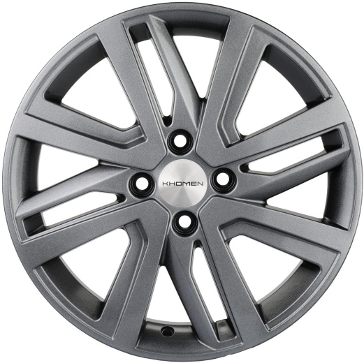 Фото Khomen Wheels KHW1609 (Xray) 6x16 4x100 ET41 dia 60,1 G-silver