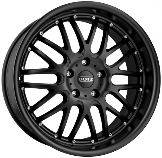Фото DOTZ Mugello dark 8x17 4x100 ET35 dia 60,1 matt black