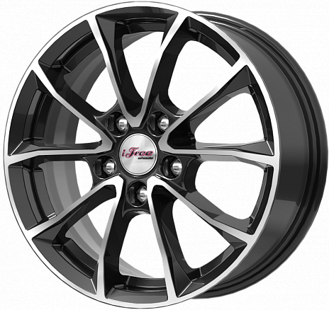Фото iFree Джет 6,5x16 5x114,3 ET43 dia 67,1 блэк джек