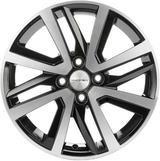 Фото Khomen Wheels KHW1609 (Vesta/Largus) 6x16 4x100 ET50 dia 60,1 black-FP