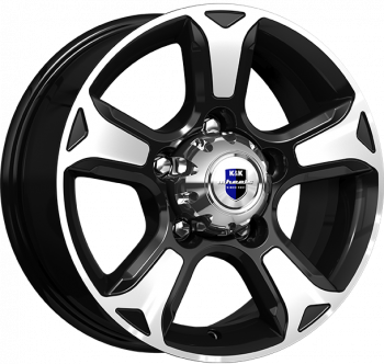 Фото K&K Атлант 7x16 5x139,7 ET35 dia 98 алмаз черный