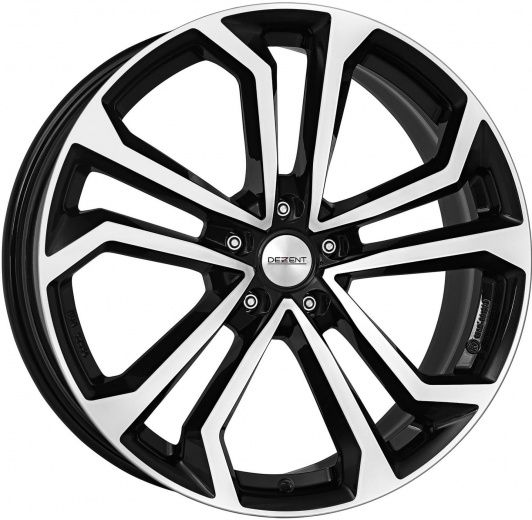 Фото DEZENT TA dark 7x17 5x114,3 ET47 dia 67,1 black polished