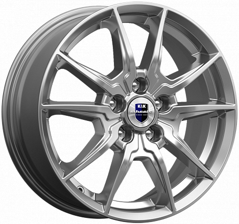 Фото K&K Адамар 6,5x16 5x108 ET40 dia 67,1 дарк платинум