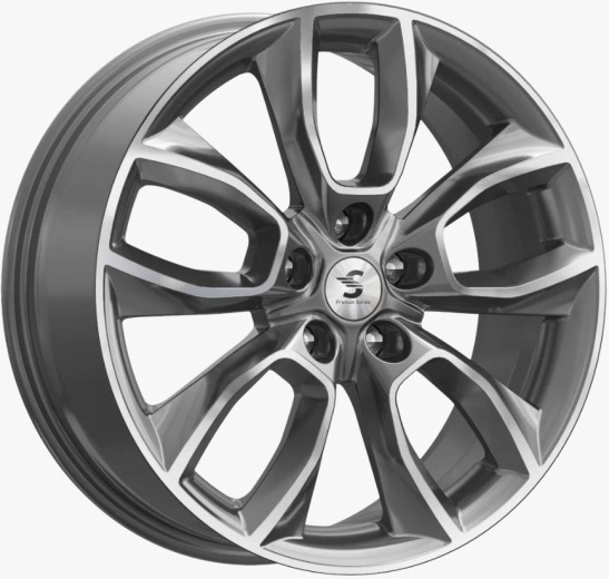 Фото K&K Premium Series КР001 (18_Qashqai) 7x18 5x114,3 ET40 dia 66,1 diamond gloss graphite Россия