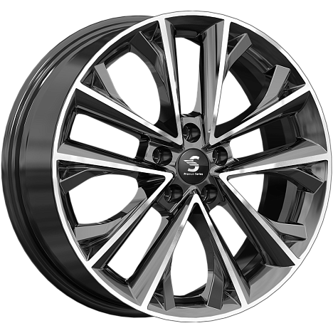 Фото Premium Replica Wheels КР012 7x18 5x112 ET43 dia 57,1 diamond quartz