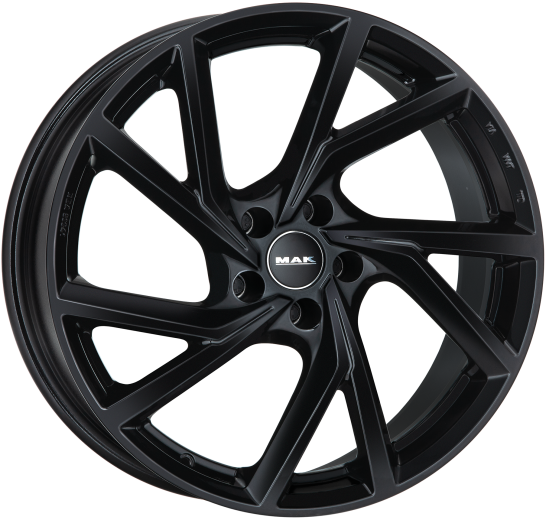 Фото MAK Kassel 7x17 5x108 ET42 dia 72 gloss black Италия