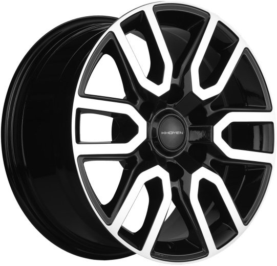 Фото Khomen Wheels KHW1723 (JAC T6 Pickup) 8x17 6x139,7 ET30 dia 106,1 black-FP