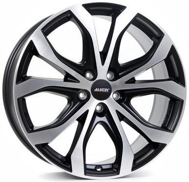 Фото Alutec W10 9x20 5x114,3 ET35 dia 70,1 racing black front polished