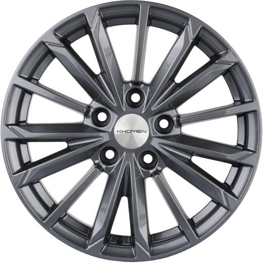 Фото Khomen Wheels KHW1611 (Mazda 3) 6,5x16 5x114,3 ET45 dia 67,1 gray Россия