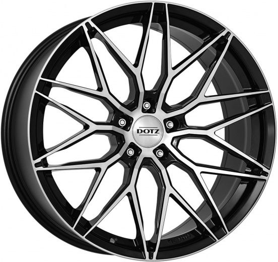 Фото DOTZ Suzuka dark 9x20 5x112 ET28 dia 70,1 black polished