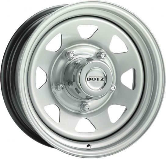 Фото DOTZ Dakar 8x15 6x139,7 ET-30 dia 110,5 silver