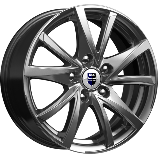 Фото K&K Игуана 6,5x15 4x100 ET50 dia 60,1 дарк платинум