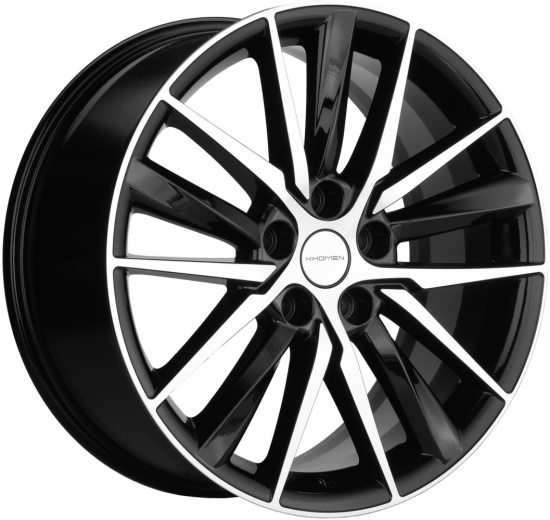 Фото Khomen Wheels KHW1807 (Passat) 8x18 5x112 ET48 dia 57,1 black-FP
