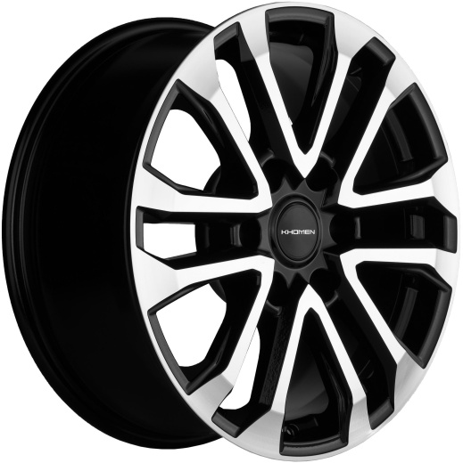 Фото Khomen Wheels KHW1805 (L200) 7,5x18 6x139,7 ET38 dia 67,1 black-FP