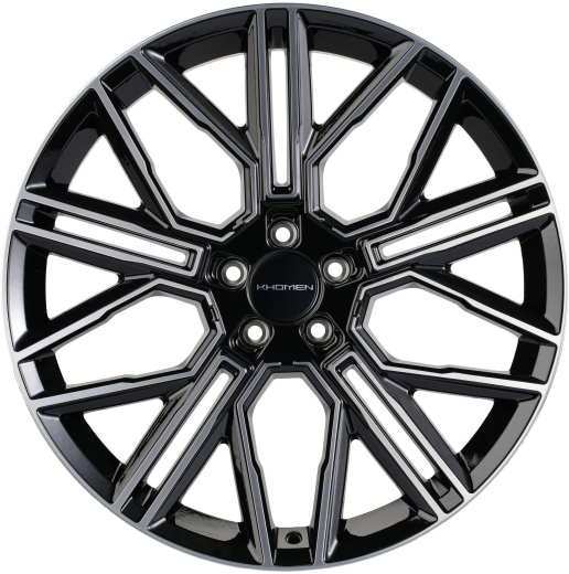 Фото Khomen Wheels KHW2101 (Cayenne) 9,5x21 5x130 ET46 dia 71,6 black-FP