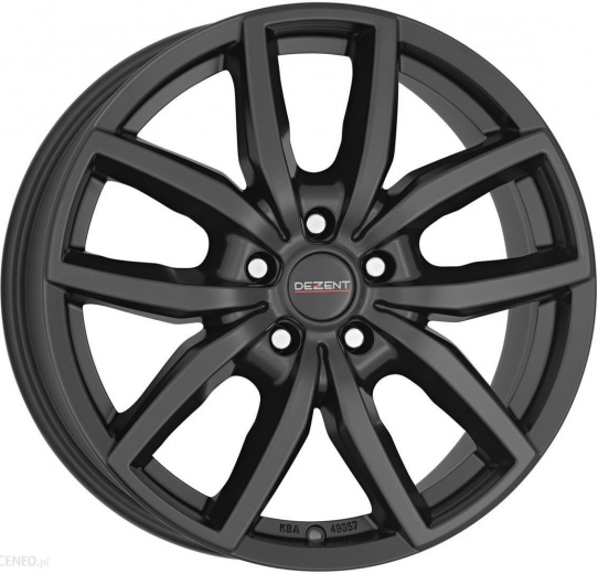 Фото DEZENT TE dark 8x18 5x112 ET50 dia 70,1 matt black