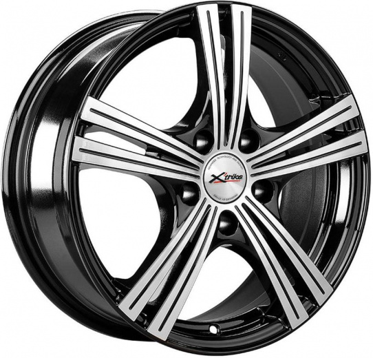 Фото X Trike X-112 6,5x16 5x108 ET45 dia 63,35 BK/FP