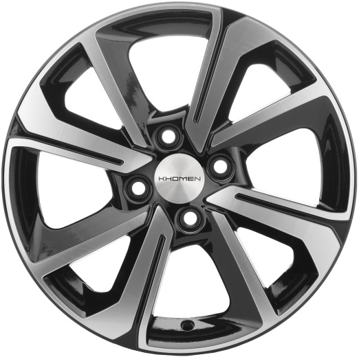Фото Khomen Wheels KHW1501 (Logan/Sandero/Xray) 6x15 4x100 ET40 dia 60,1 black-FP