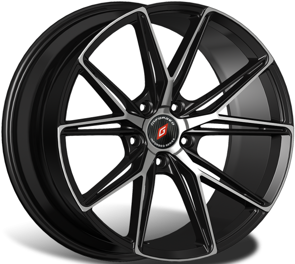 Фото Inforged IFG49 8x18 5x112 ET40 dia 66,6 black machined