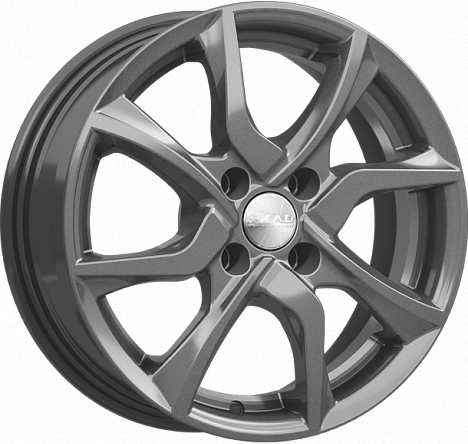 Фото Скад Тулон 6x15 4x100 ET46 dia 54.1 графит