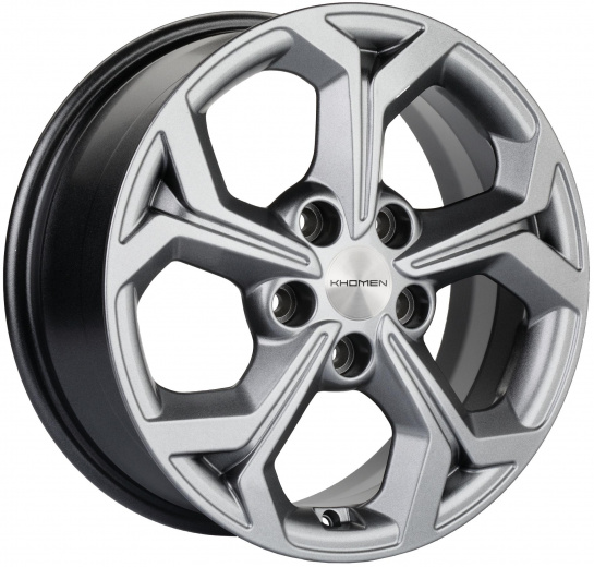 Фото Khomen Wheels KHW1606 (Kaptur) 6,5x16 5x114,3 ET50 dia 66,1 G-silver Россия