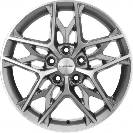 Фото Khomen Wheels KHW1709 (Optima) 7x17 5x114,3 ET50 dia 67,1 gray-FP Россия