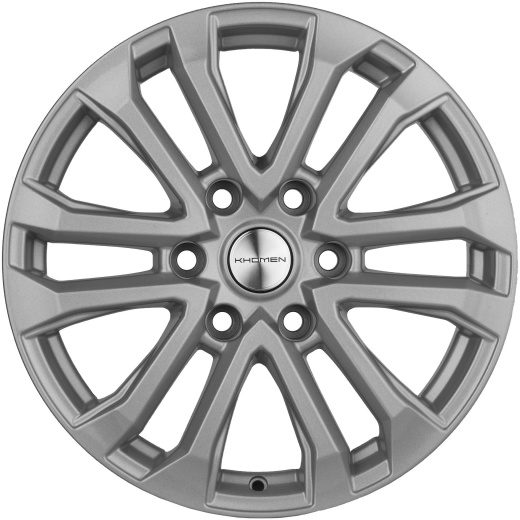 Фото Khomen Wheels KHW1805 (LC Prado) 7,5x18 6x139,7 ET25 dia 106,1 F-silver