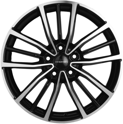 Фото Khomen Wheels KHW1812 (Changan/Geely/Lexus/Suzuki/Toyota) 7x18 5x114,3 ET45 dia 60,1 black-FP