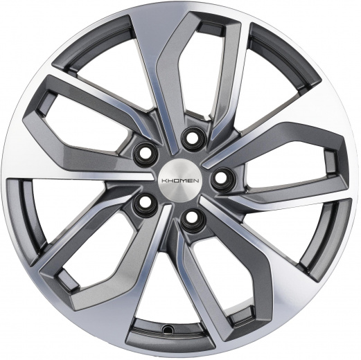 Фото Khomen Wheels KHW1703 (Camry) 7x17 5x114,3 ET45 dia 60,1 gray-FP Россия