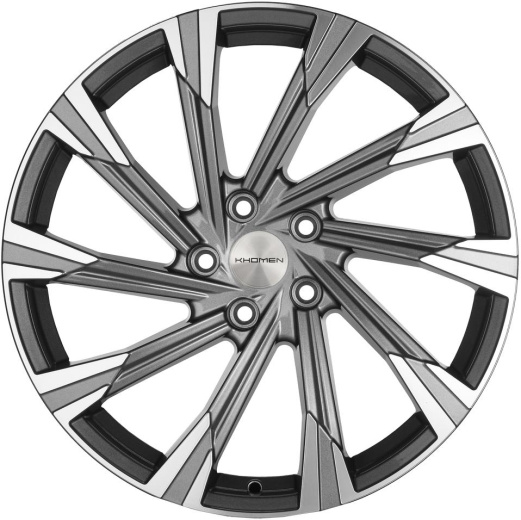 Фото Khomen Wheels KHW1901 (EXEED VX/TXL/LX) 7,5x19 5x108 ET36 dia 65,1 gray-FP