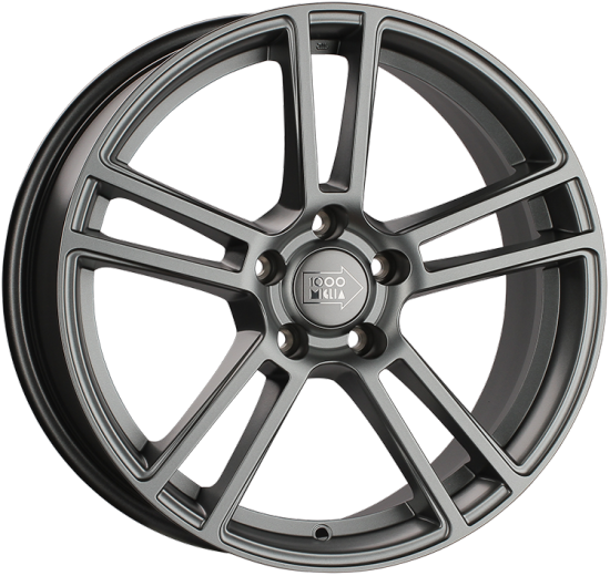 Фото 1000 Miglia MM1002 8x18 5x112 ET45 dia 66,6 matt anthracite