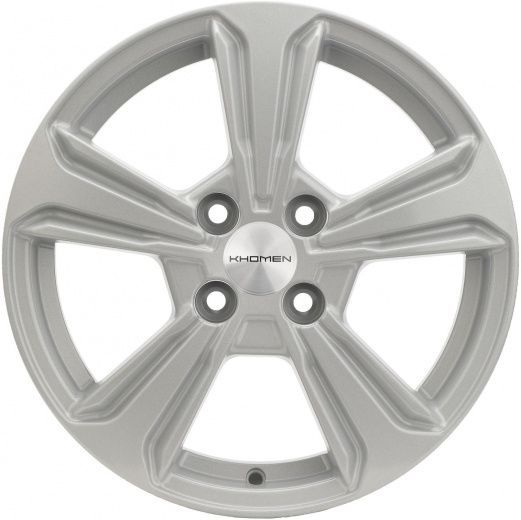 Фото Khomen Wheels KHW1502 (Solano) 6x15 4x100 ET45 dia 54,1 F-silver Россия