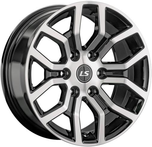 Фото LS Wheels 1367 9x20 6x139,7 ET25 dia 106,1 BKF