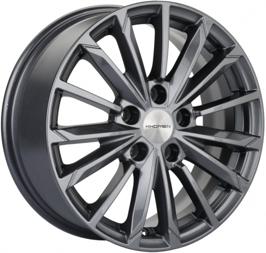 Фото Khomen Wheels KHW1611 (Focus) 6,5x16 5x108 ET50 dia 63,3 gray